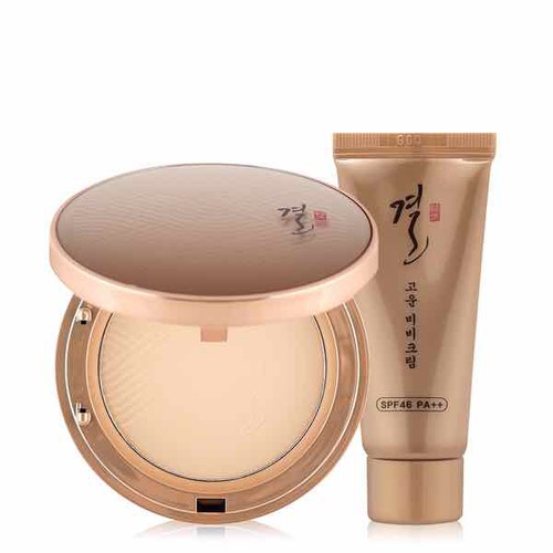 Bộ Phấn Phủ Nén Đông Y Nâng Tông Tonymoly / The Oriental Gyeol Goun Two Way Pact SPF48 PA+++