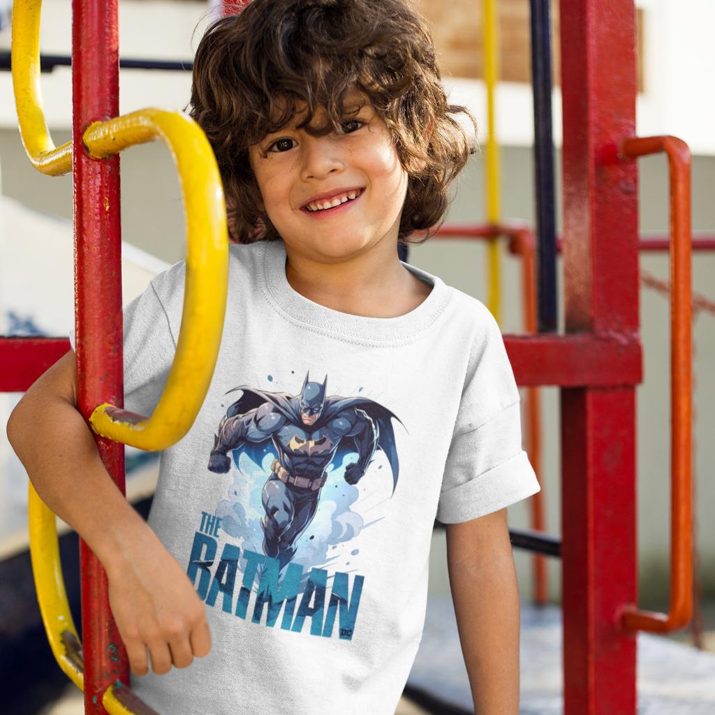 Áo thun AI bé trai hình Batman chất cotton bốn chiều BT141