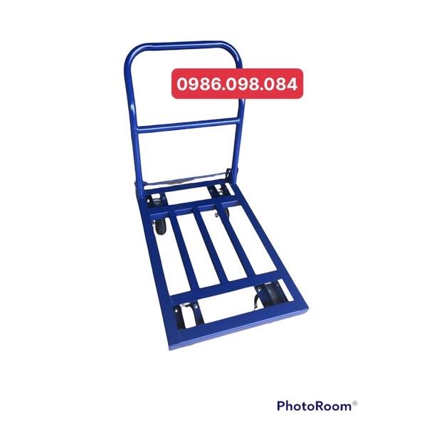 Xe đẩy hàng, xe kéo hàng 4 bánh, có thể gập gọn, 50*70 tải trọng 300kg