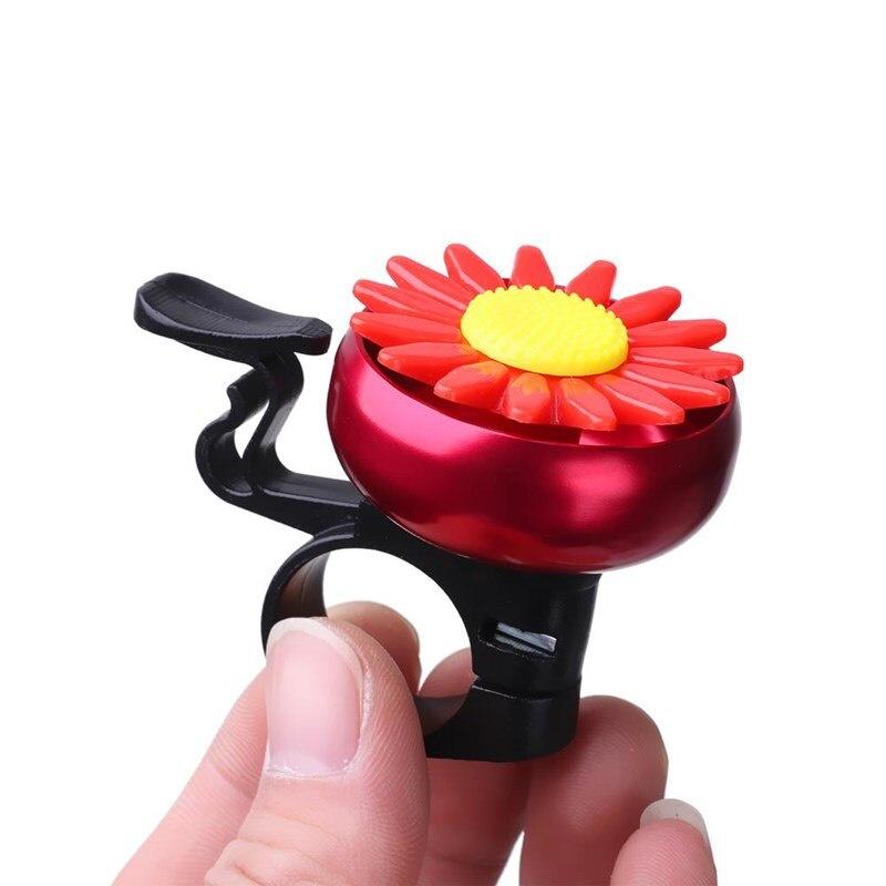 1PC New Multi-color Funny Flower Bicycle Bell Horns Kids Bike Daisy Flower Children Kids Cycling Ring Alarm For Handlebars