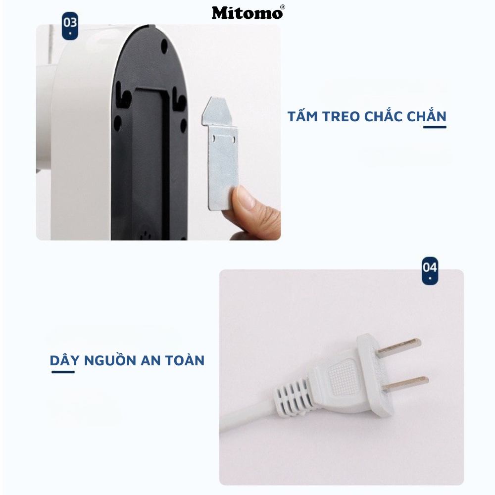 Quạt điện treo tường remote FTT-60AEC-D39, công suất 60W, hoạt động êm ái, hẹn giờ thông minh -hàng chính hãng Bảo hành 2 năm