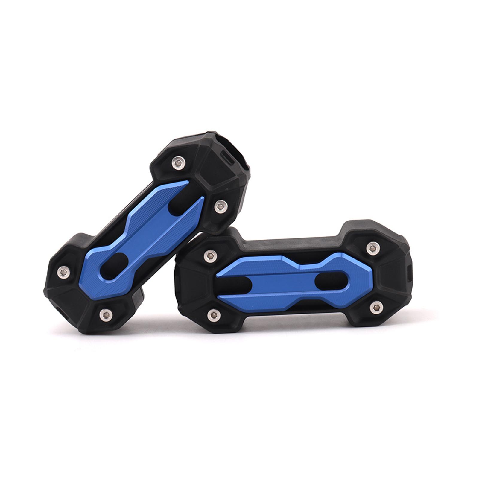 Universal 22mm 25mm Motorcycle Engine Guard Bumper Crash Bar Bumper Engine Guard Protector Decorative Block