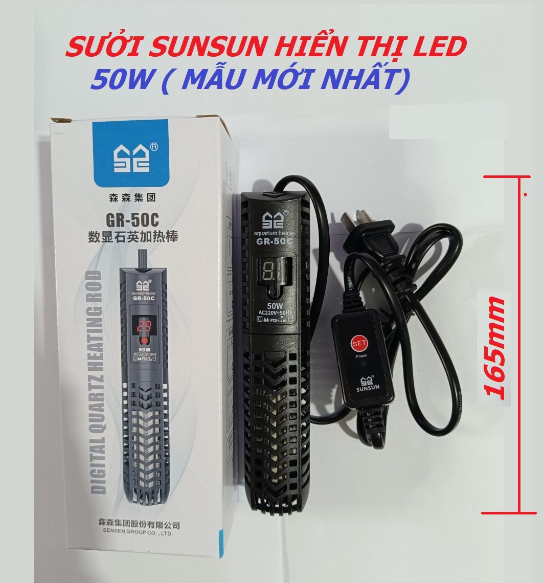 SƯỞI HIỂN THỊ LED SUNSUN GR 100W-200W-300W-500W - SƯỞI CHỐNG BỎNG