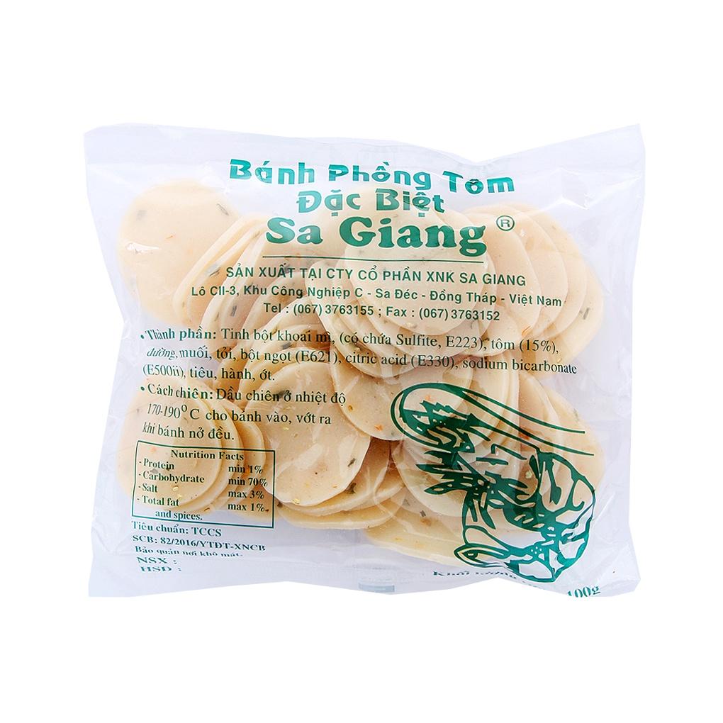 Bánh Phồng Tôm Đặc Biệt Sa Giang VIETTINMART 100G