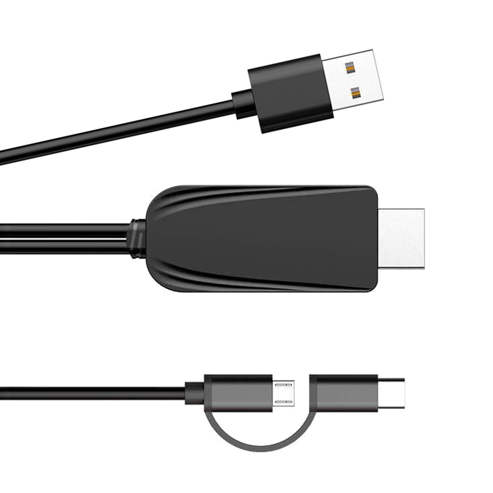 1080P /Micro USB to Cable adapter HDTV Adapter Cable 2 Meter