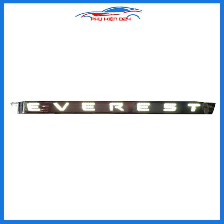 Ốp tay cốp sau có đèn led Everest 2017-2018-2019-2020-2021-2022 ánh sáng đỏ trang trí xe