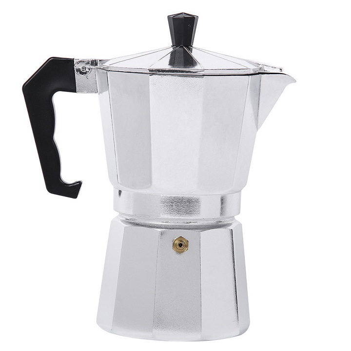 Ấm pha cà phê Moka Express 6 cup 450ml phong cách Ý thương hiệu EXPED