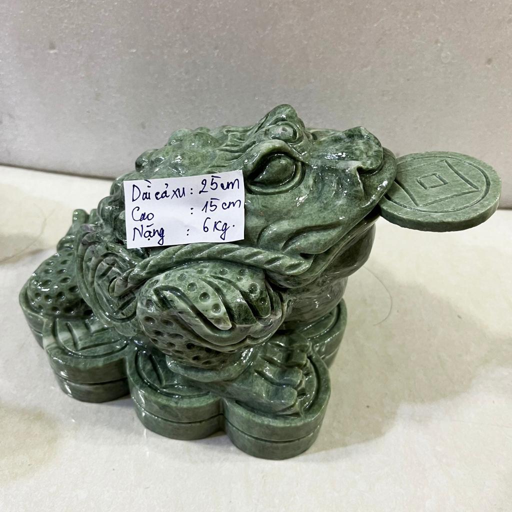Thiềm thừ phong thủy đá tự nhiên, cóc ba chân nhiều màu cho khách lựa chọn