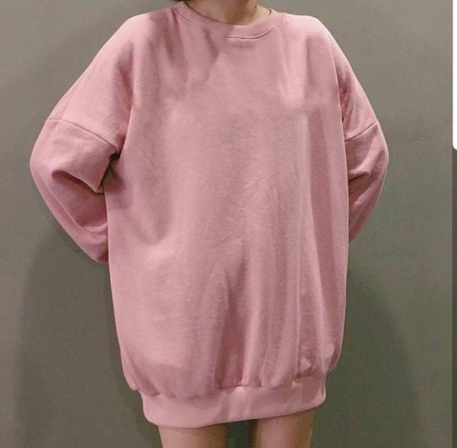 Áo thun sweater oversize