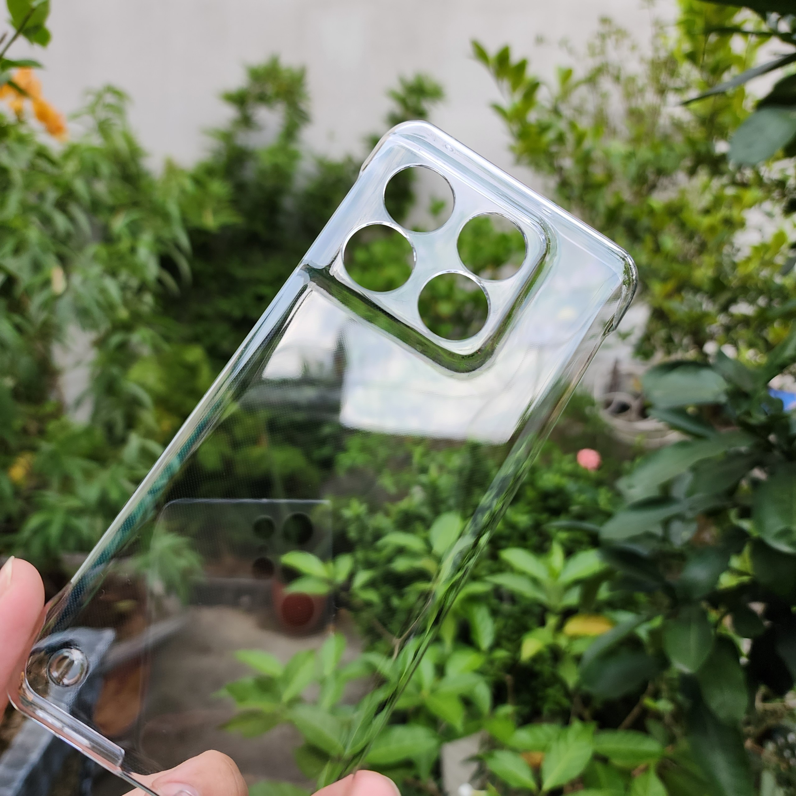 Ốp Lưng KHÔNG VIỀN Cho Oneplus ACE Pro, Oneplus ACE 2, Oneplus ACE 2V Trong Suốt, Nhựa PC Cứng Mỏng, Không Ố Vàng Bảo Vệ Camera
