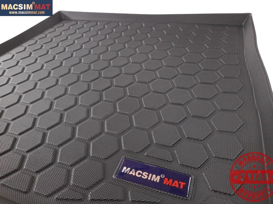 Thảm lót cốp Ford Focus 2012-2015 nhãn hiệu Macsim chất liệu TPV cao cấp màu đen