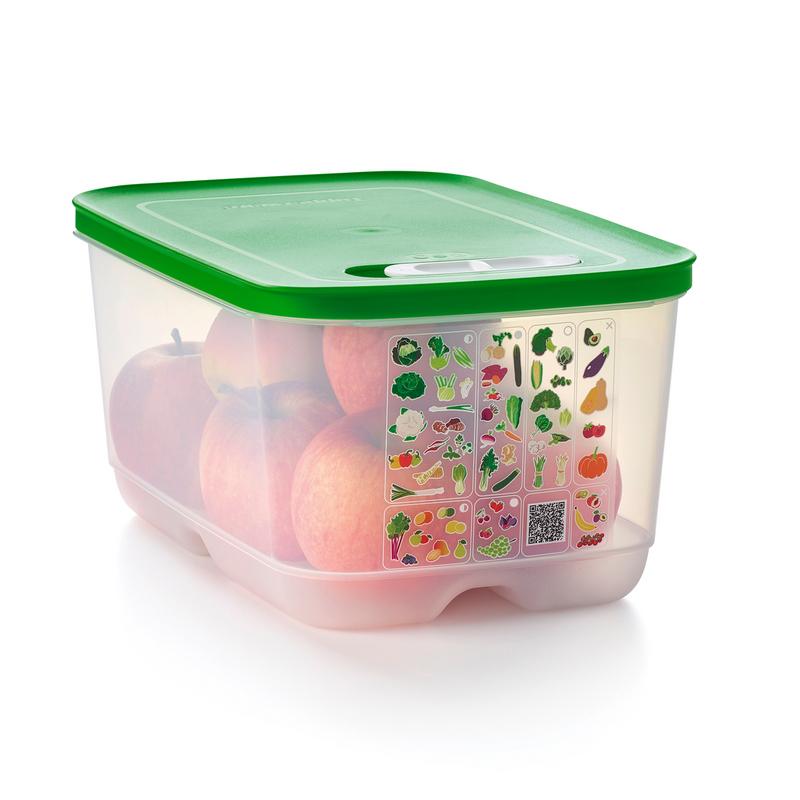 Hộp bảo quản thực phẩm vent hô hấp- nữ hoàng trữ mát size 4.4L( 01 hộp), chuyên dùng lưu trữ các loại rau củ quả tươi