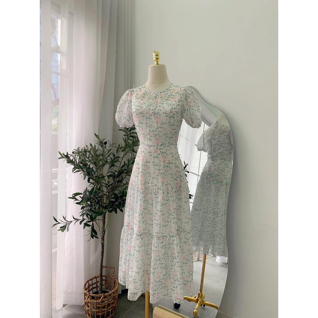 TIELA Đầm váy hoa nhún tầng - Pansy Dress