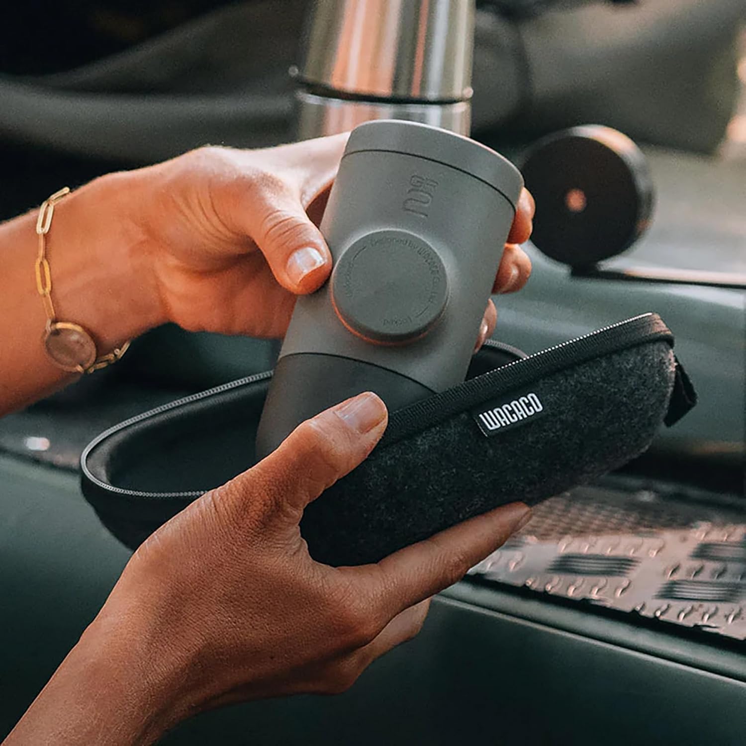 Hộp đựng chống sốc bảo vệ Wacaco Minipresso GR2 Protective Case [Hàng chính hãng]