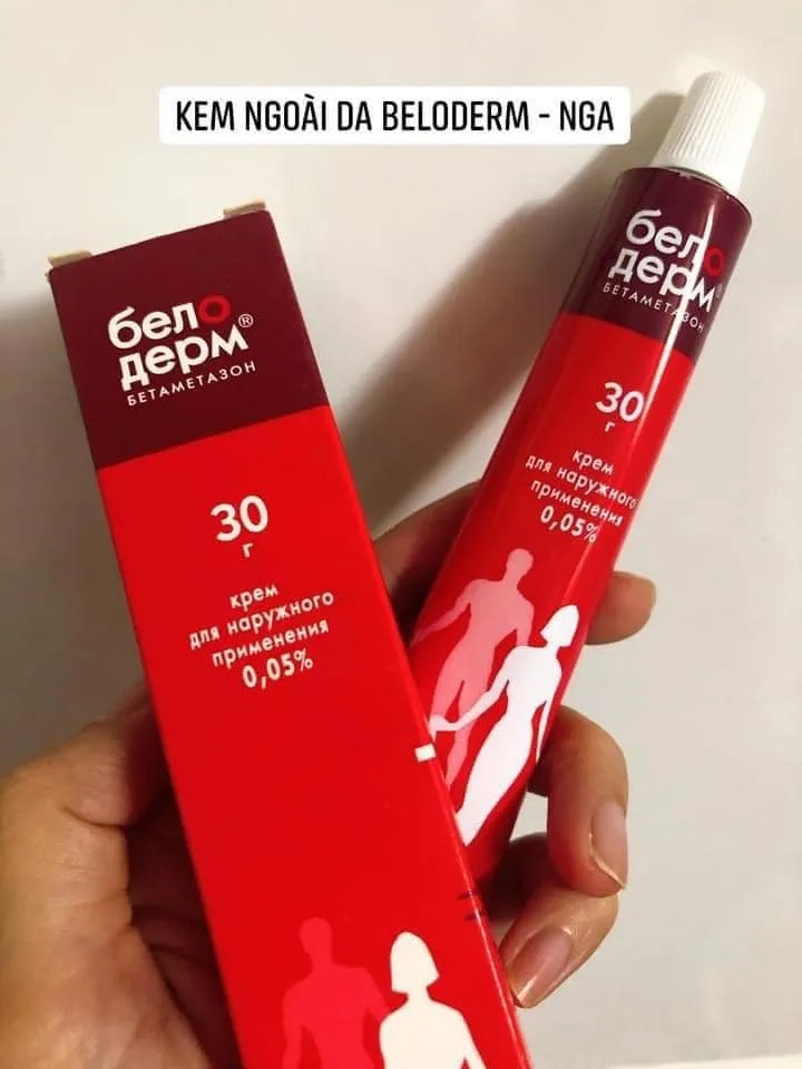 Kem mỡ đa năng Beloderm ( Đỏ )