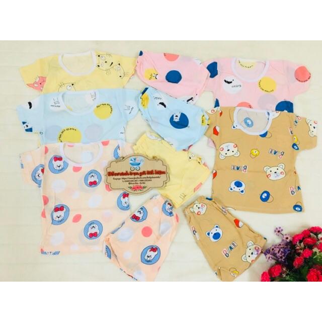 BỘ LANH CÚC GIỮA CỔ TRÒN CHO BÉ