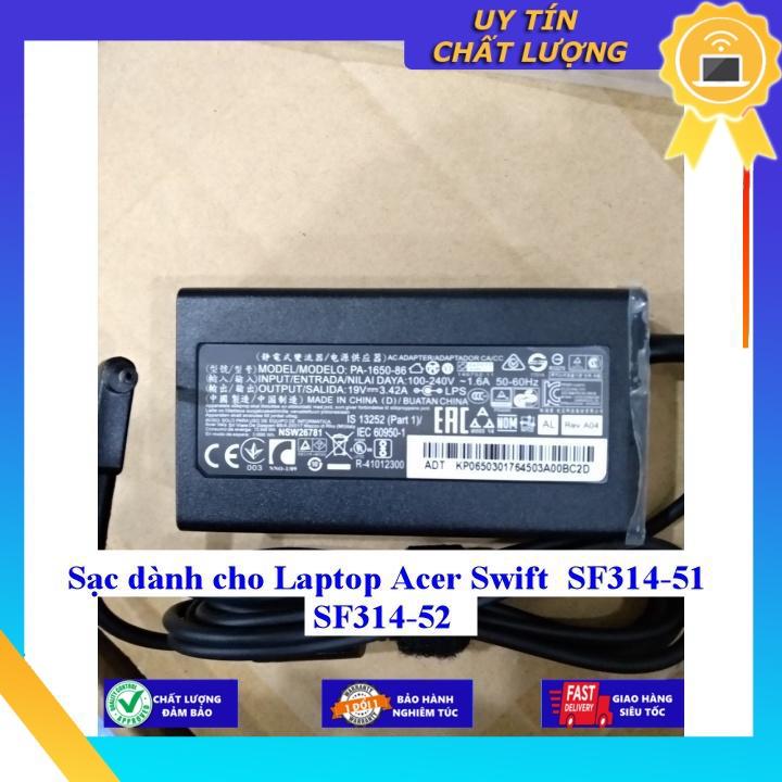 Sạc dùng cho Laptop Acer Swift SF314-51 SF314-52 - Hàng chính hãng MIAC827