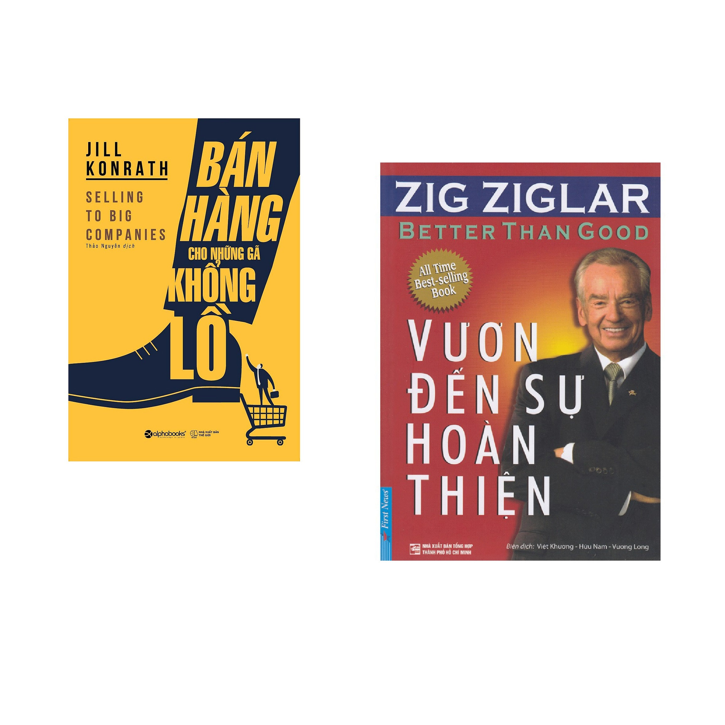 Combo 2 cuốn sách: Vươn Đến Sự Hoàn Thiện + Bán Hàng Cho Những Gã Khổng Lồ