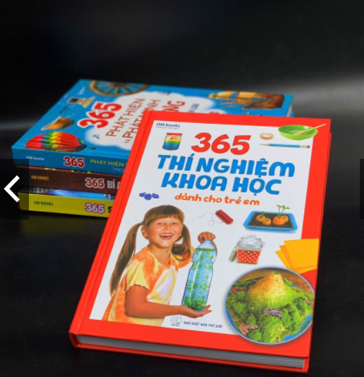 Combo 3Q: 365 Bí Ẩn Chưa Được Lí Giải + 365 Sự Thật Bạn Cần Biết + 365 Thí Nghiệm Khoa Học Dành Cho Trẻ Em