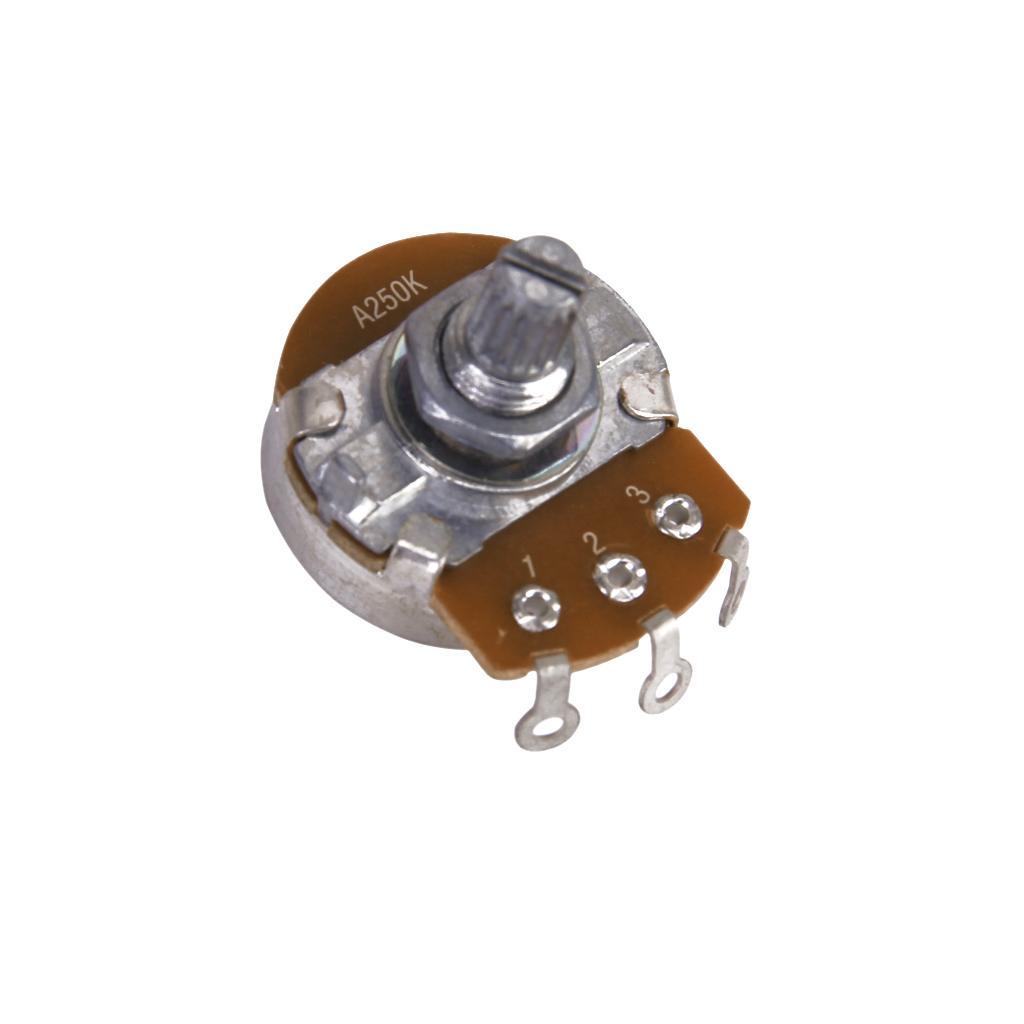 Audio Taper Potentiometer Mini   Volume Guitar Pot Replacement Parts