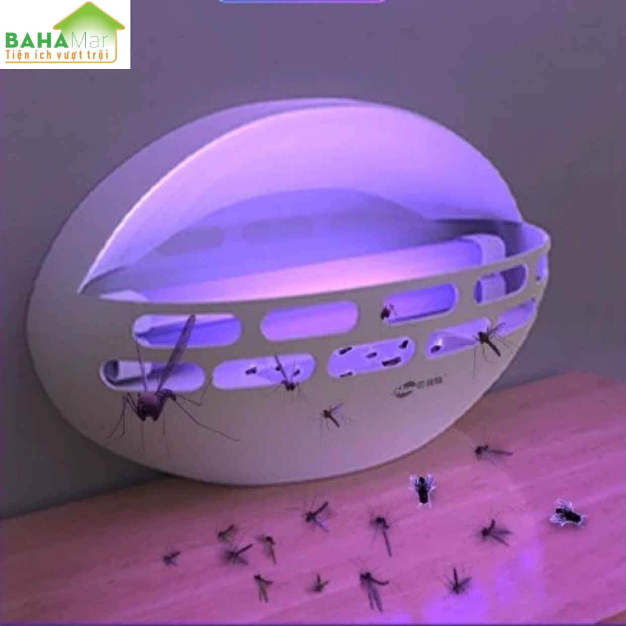 ĐÈN DIỆT MUỖI, RUỒI, CÔN TRÙNG CÓ THỂ TREO TƯỜNG PHÙ HỢP MỌI ĐỊA HÌNH "BAHAMAR" Hiệu quả cao với ánh sáng thu hút