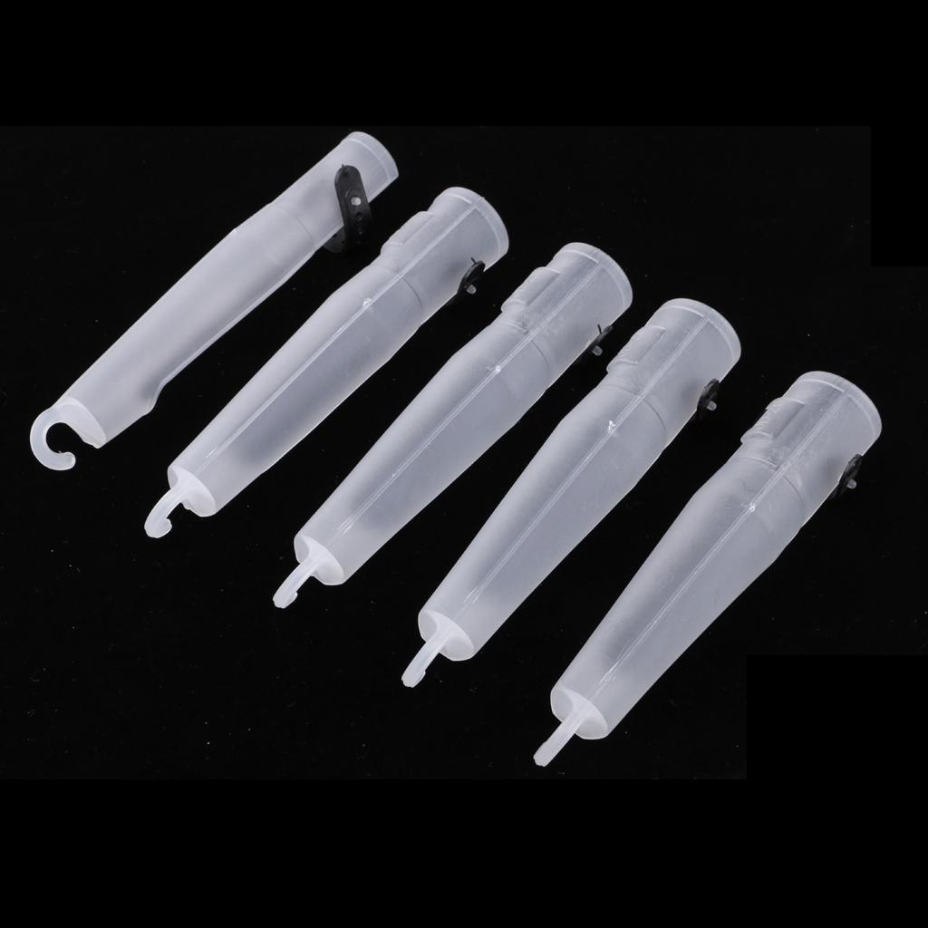 5Pcs Fishing Rod Cap Sea Rod Tip Protector Rod Pole Head Cover Sleeves 16#
