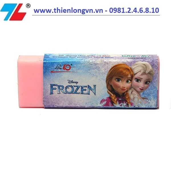 Gôm tẩy xóa chì Thiên Long Disney Frozen E-017/FR hồng