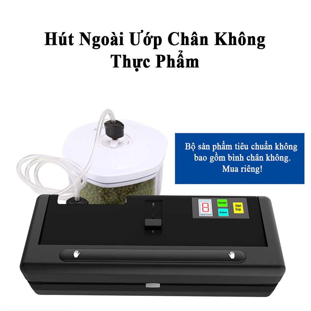 Máy Hút Chân Không Không Kén Túi Shineye P280A Hút Khô, Hút Ướt, Hàn Độc Lập Hàng Chính Hãng