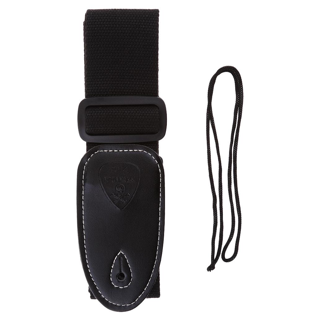 Portable Adjustable Guitar Strap with PU Leather Ends for Folk/Classical/Electric Guitar Bass Accessory Parts