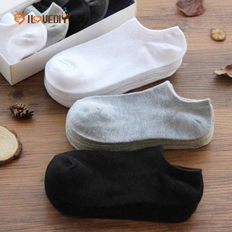 Vớ Thể Thao Bằng Cotton Thoáng Khí Màu Sắc Đơn Giản Cho Nam Nữ