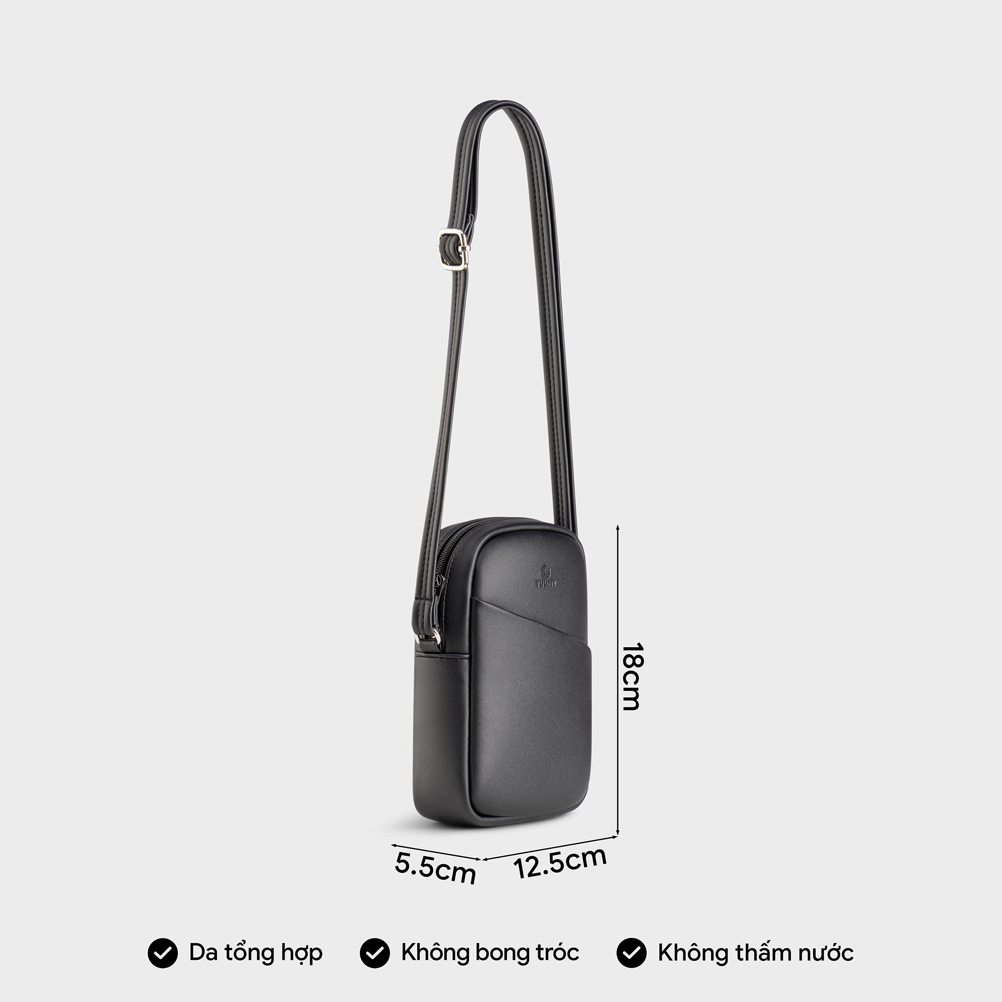 Túi Yuumy ( Thời trang nữ đựng điện thoại - Túi đeo chéo da Seasand YN237 )