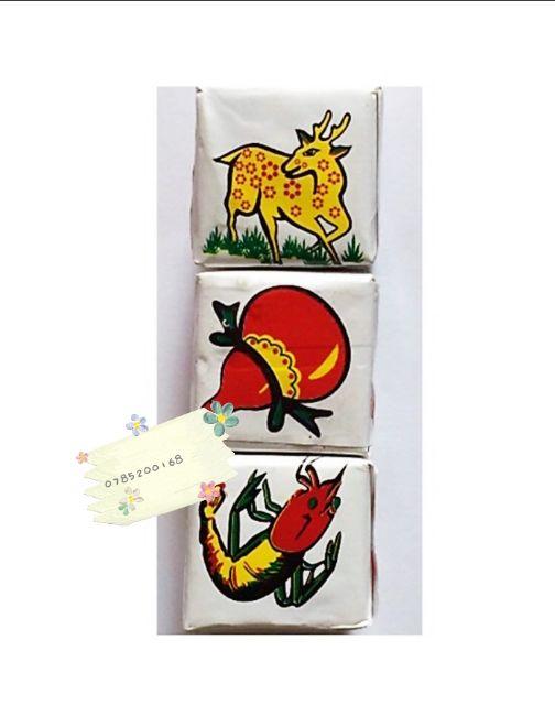 COMBO 3 BỘ BẦU CUA 3 LỌAI- bầu cua hột đá - múp và giấy