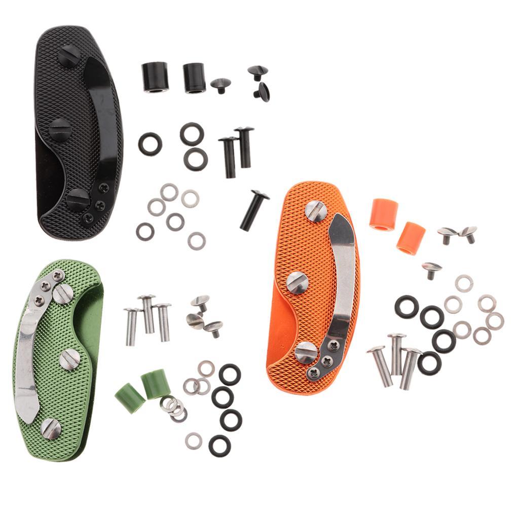 Outdoor Aluminium Alloy Key Holder Clip Carrier with Back Clip Hanging
