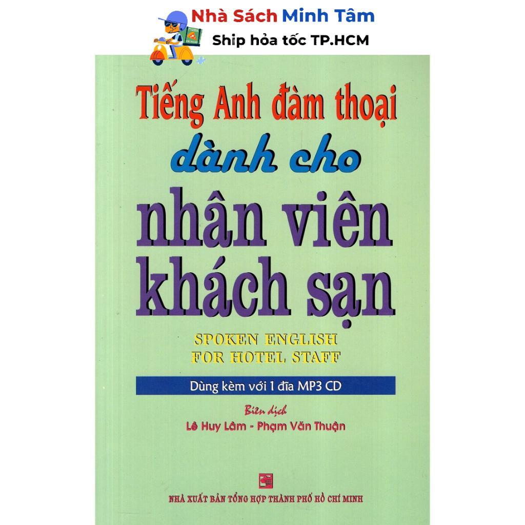 Sách - Tiếng Anh Đàm Thoại Dành Cho Nhân Viên Khách Sạn (không kèm CD) - Nhân Trí Việt