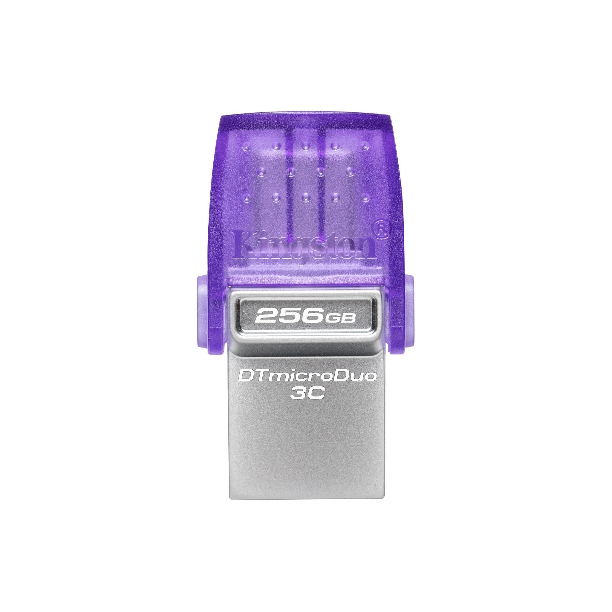 USB Kingston DataTraveler MicroDuo 3C 256GB - DTDUO3CG3/256GB - Hàng Chính Hãng