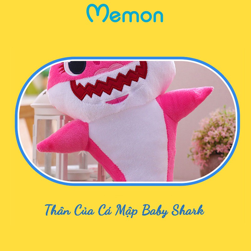 Cá Mập Memon Baby Shark Cao Cấp - Hàng Chính Hãng