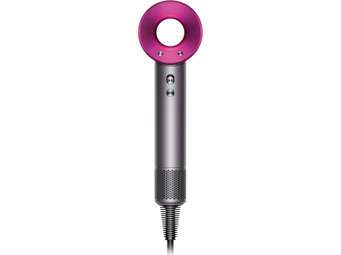 Máy sấy tóc Dyson HD08 (Iron/Fuchsia) mặt chính diện