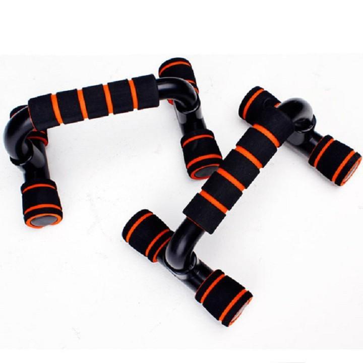 Parallettes - Dụng Cụ Tập Chống Đẩy Hít Đất Tay Thẳng Giảm Mỡ Bụng Tại Nhà DC03