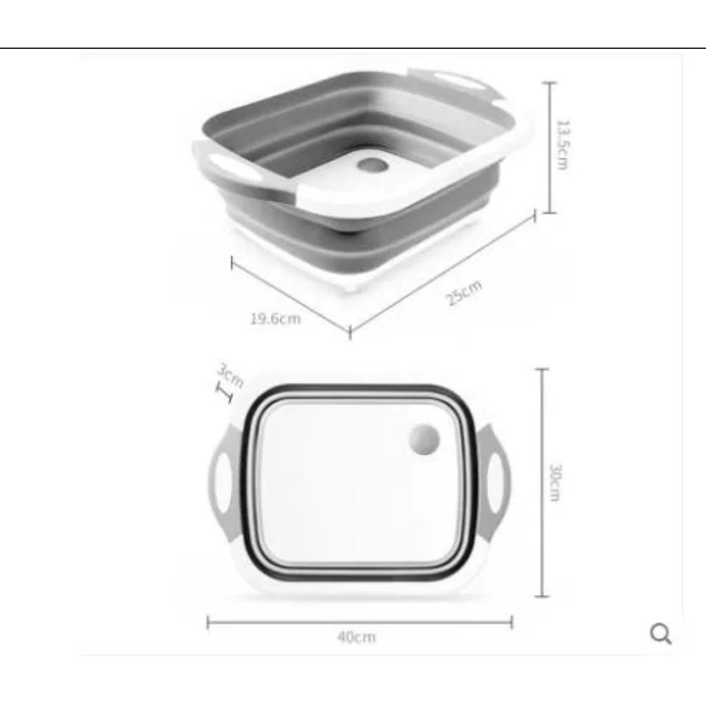 Chậu Thớt Đa Năng 3 In 1 Tiện Dụng