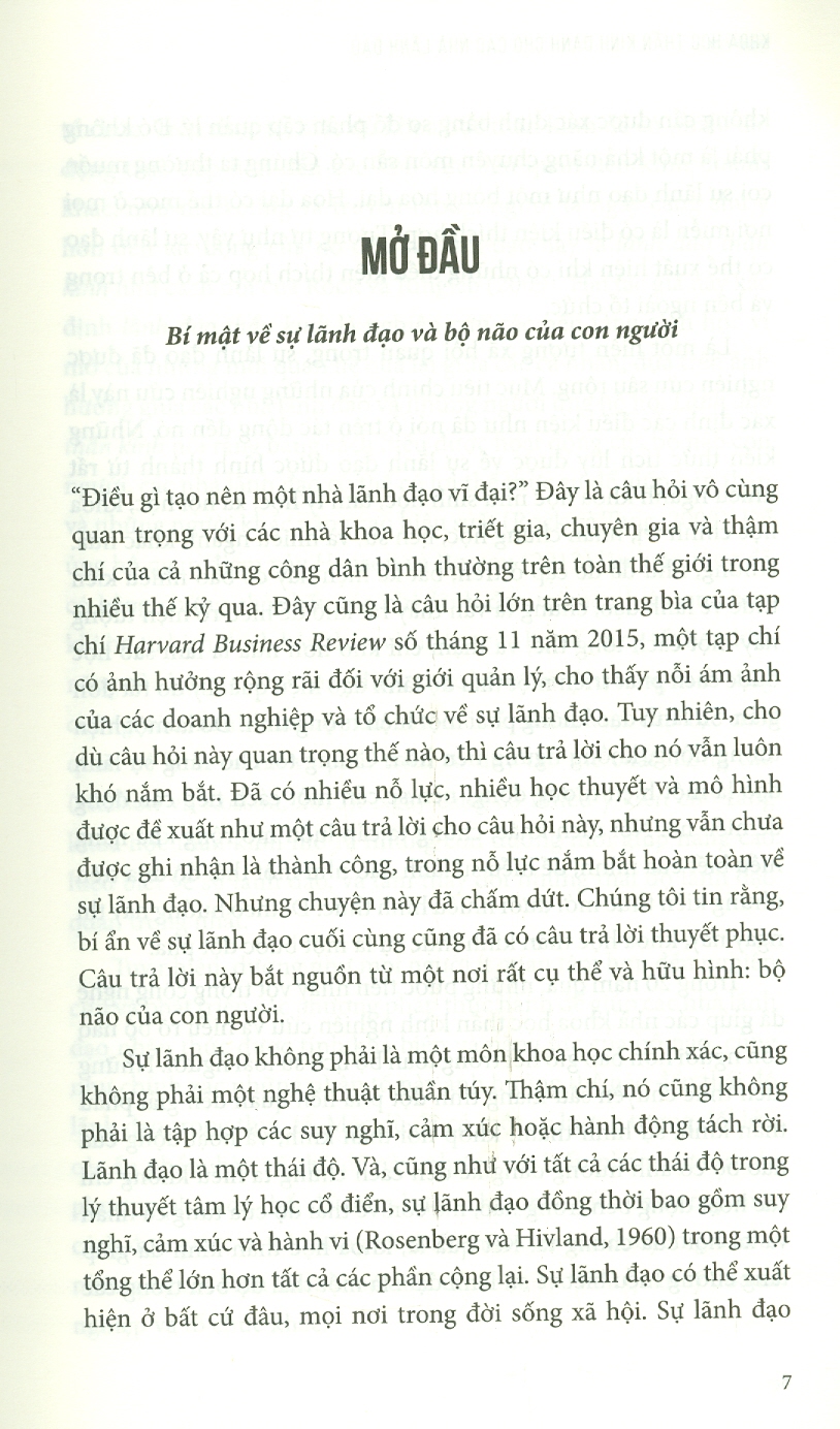 Khoa Học Thần Kinh Dành Cho Các Nhà Lãnh Đạo - Nikolaos Dimitriadis, Alexandros Psychogios - Minh Ngọc dịch - (bìa mềm)