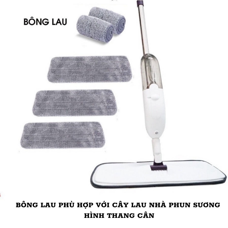 Bông lau nhà phun sương, Bông lau thay thế cho cây lau nhà xịt nước phun sương