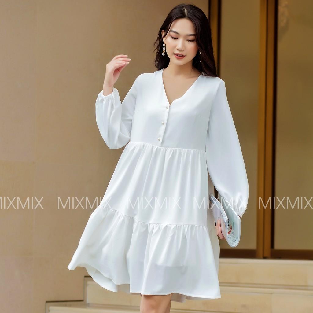 Đầm baby doll xinh xắn - MIXMIX - Hàng thiết kế - Hình ảnh độc quyền shop tự chụp