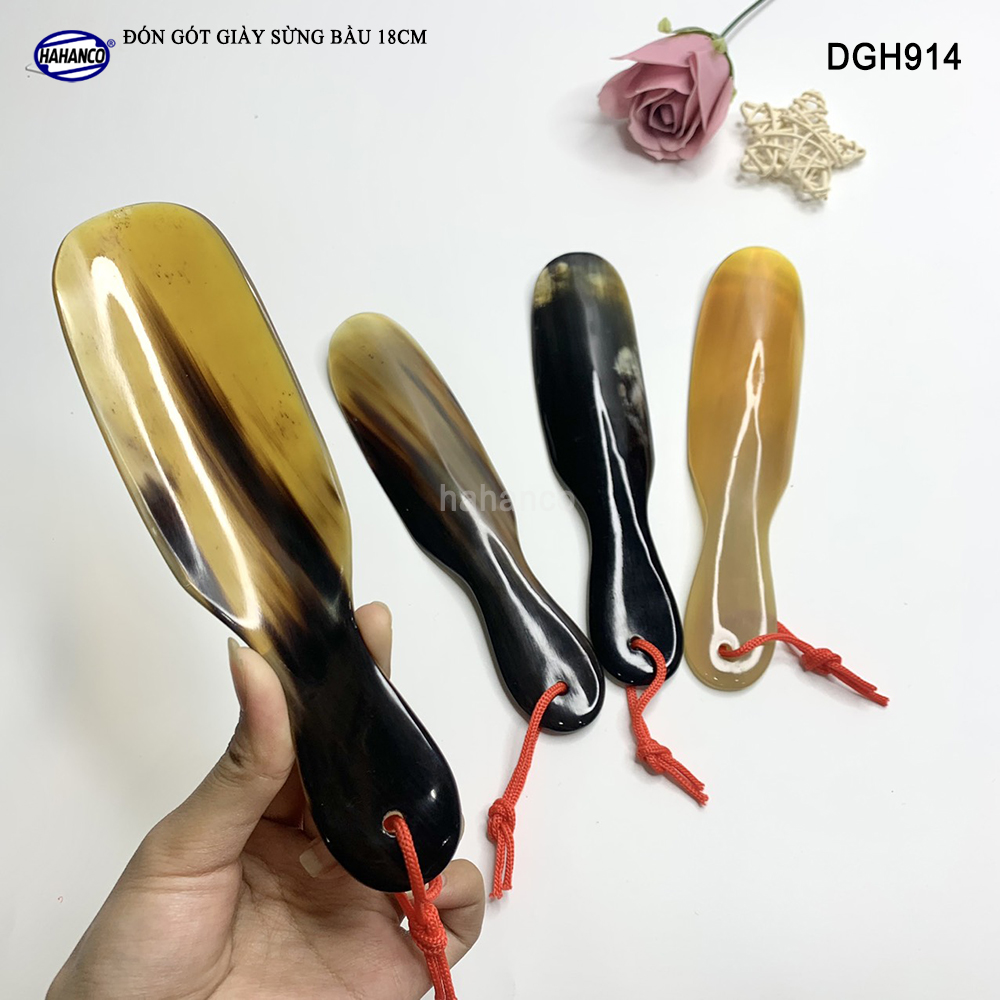 Đón Gót Giày Bằng Sừng Liền Khối Cứng Chắc Bền Bóng Đẹp Cho Giày Nam &amp; Nữ - DGH914