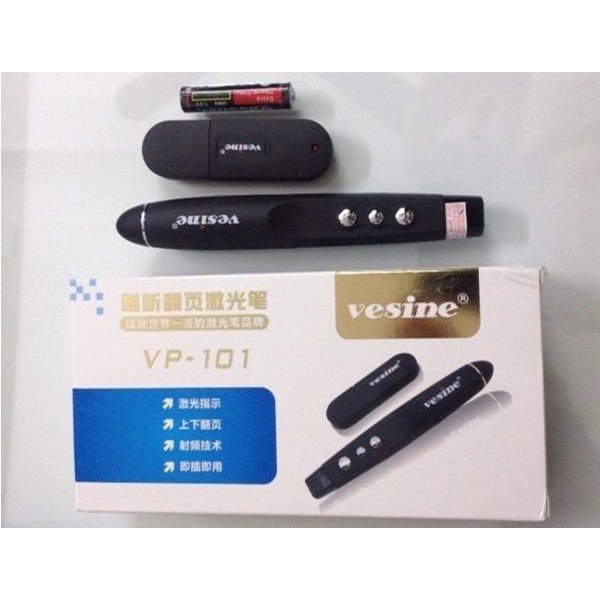 Bút trình chiếu văn phòng powerpoint Vesine VP101 - JL - HÀNG CHÍNH HÃNG