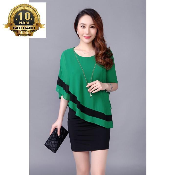 SALE - Đầm ôm body, áo ngoài cánh dơi MS214