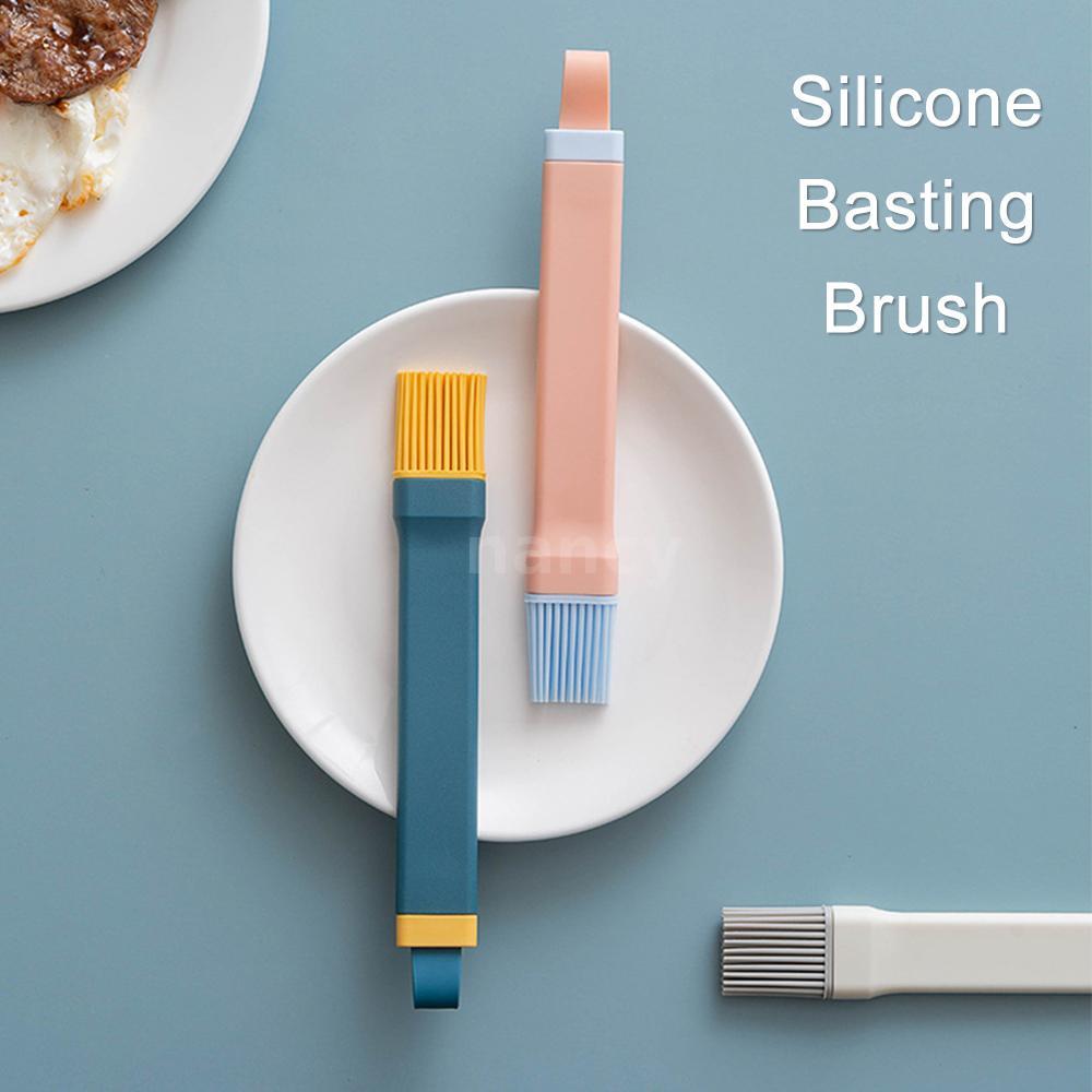Cọ Quét Dầu Bằng Silicone Tay Cầm Dài Cách Nhiệt Tiện Dụng Cho Nướng Bánh / Bbq