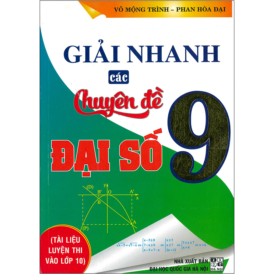 Giải Nhanh Các Chuyên Đề Đại Số 9 - Tài Liệu Luyện Thi Vào Lớp 10 (Tái Bản 2020)