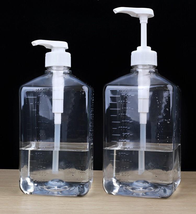 Bình Bơm Siro & Sugar Có Vòi Dung Tích 1600ml - Bình Nhựa