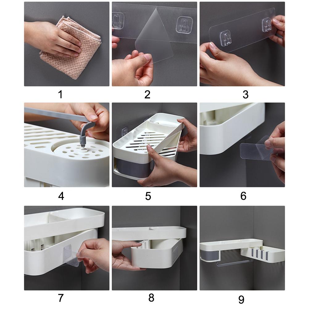 KỆ XOAY 2 TẦNG TIỆN DỤNG ĐỂ ĐỒ NHÀ BẾP, NHÀ TẮM
