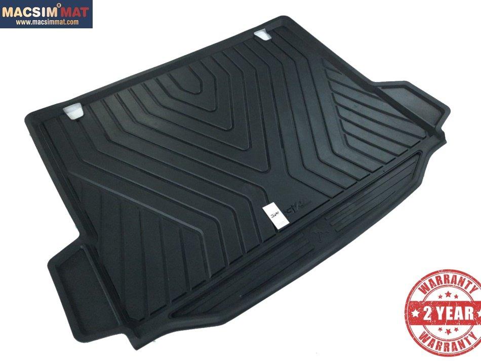 Thảm lót cốp New BMW X3 2018-đến nay nhãn hiệu Macsim chất liệu TPV cao cấp màu đen